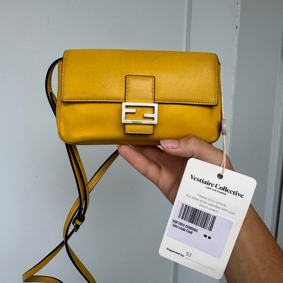 Fendi Mini Baguette Micro Baguette – Authentic w/ Tag, Adjustable Strap - Picture 1 of 10